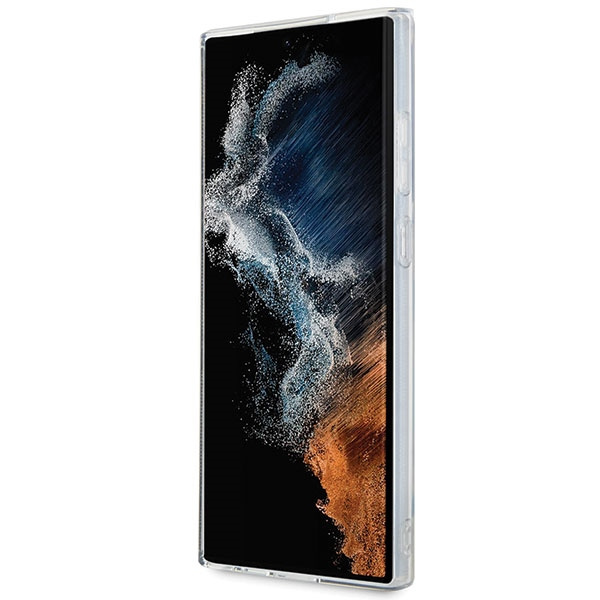 Etui Guess GUHMS23LH4STK S23 Ultra S918 czarny/black hardcase 4G MagSage Case