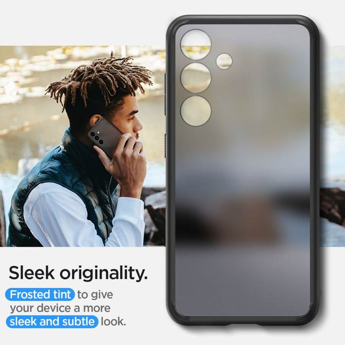 Etui Spigen Ultra Hybrid Samsung Galaxy S24+ Plus Frost Black Case