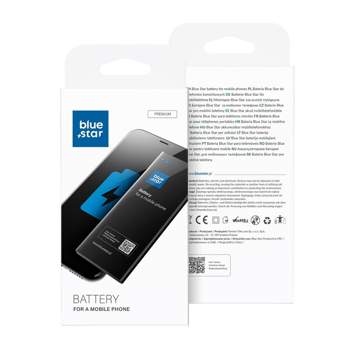 Bateria do iPhone SE 2022 2018 mAh Blue Star HQ