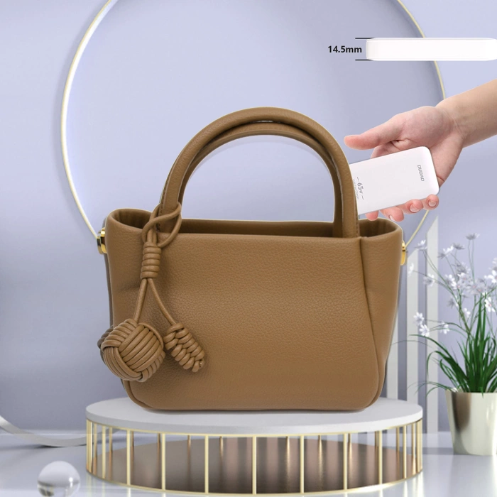 Ładowarka sieciowa GaN Dudao A65Q 65W USB-A / USB-C PD ultracienka - biała