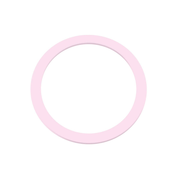 Joyroom metalowy pierścień magnetyczny do smartfona różowy (JR-Mag-M3)