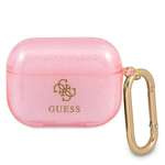 Etui GUESS Apple AirPods Pro Glitter Collection Różowy Case