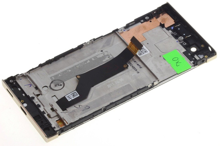 WYŚWIETLACZ SONY Xperia XA1 ZŁOTY Grade A  LCD Dotyk Oryginalny