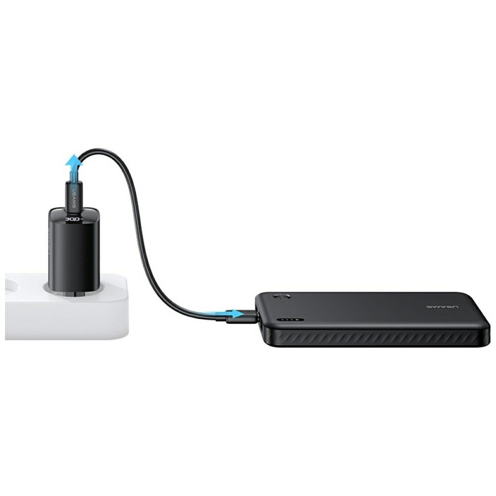Powerbank USAMS PB83 2xUSB-A 1xUSB-C     10000mAh czarny