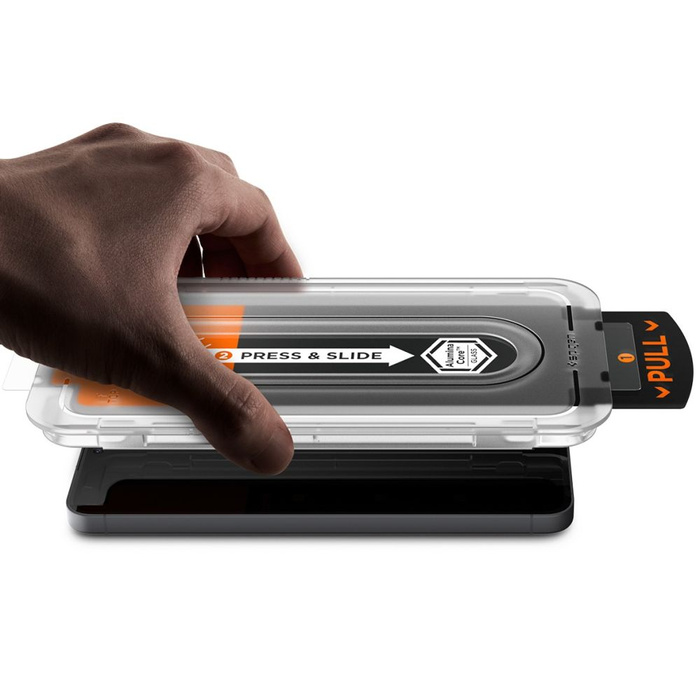 SZKŁO HARTOWANE SPIGEN SAMSUNG GALAXY S25 FE GLAS.TR ”EZ FIT PRO” HD CLEAR