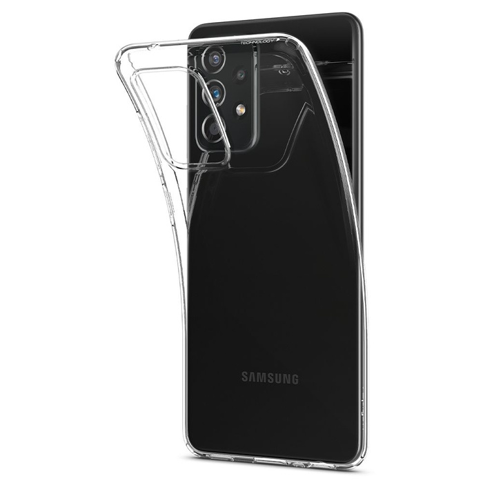 Etui SPIGEN Galaxy A52 LTE / 5G Liquid Crystal Przezroczyste Clear Case