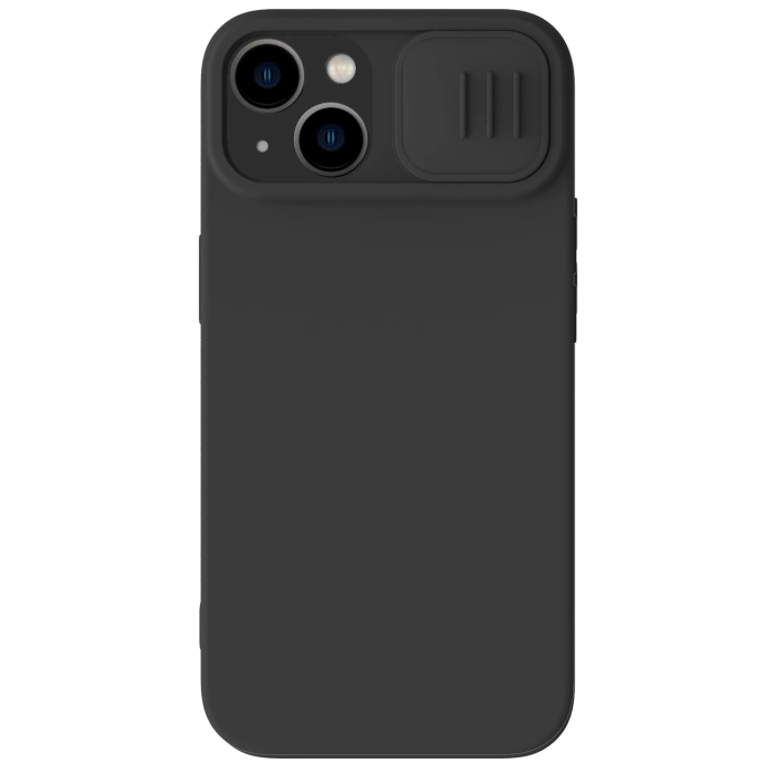 Etui Nillkin CamShield Silky Silicone do iPhone 14 / 13  (czarne)