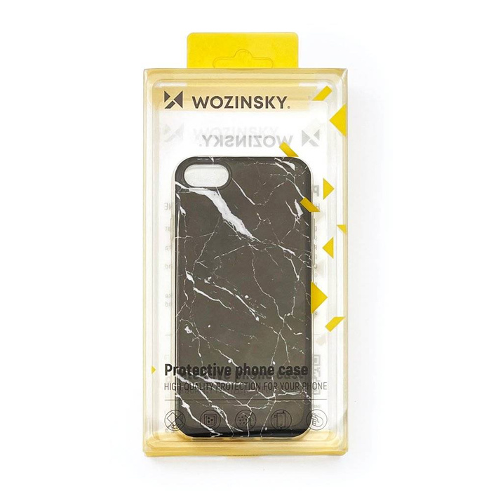 Wozinsky Marble żelowe etui pokrowiec marmur Samsung Galaxy A02s EU różowy