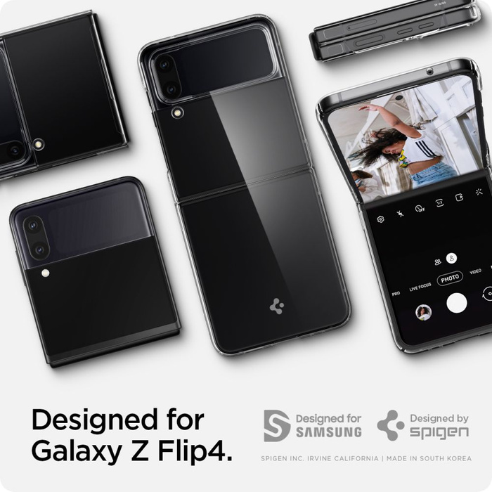 Etui Spigen Airskin Galaxy Z Flip 4 Crystal Clear