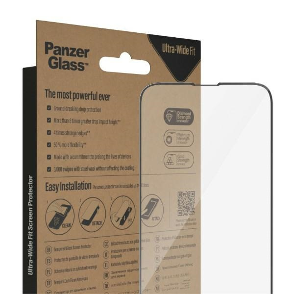 PanzerGlass Ultra-Wide Fit iPhone 14 Plus / 13 Pro Max 6,7" Screen Protection Antibacterial 2773