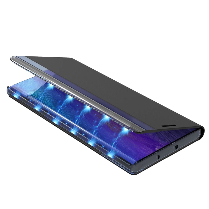 Etui New Sleep Case pokrowiec z klapką i podstawką na iPhone 16e - różowe