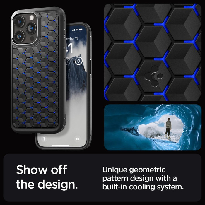 Etui iPhone 15 Pro Max Spigen Cryo Armor Cryo Blue