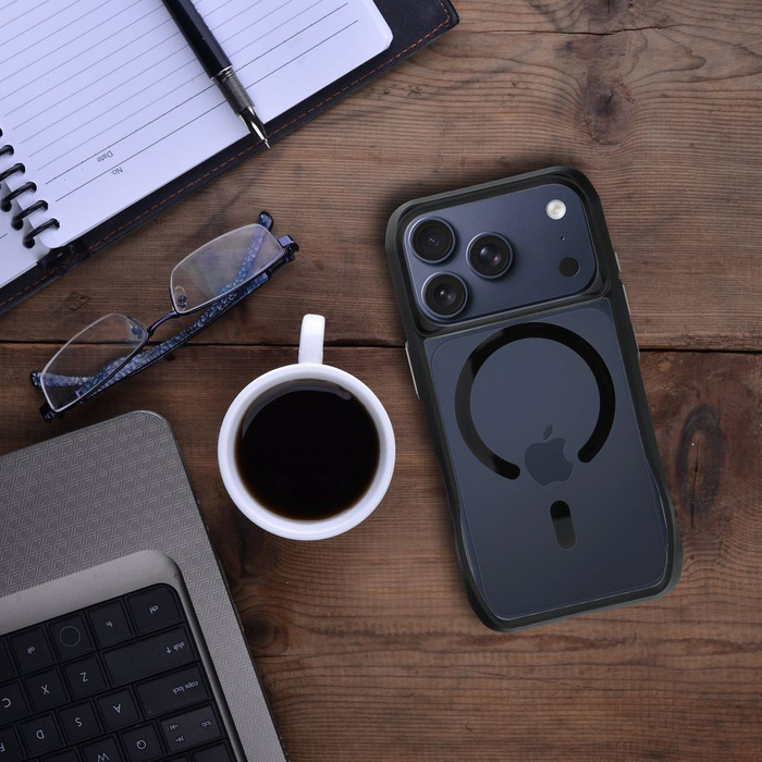 ROAR futerał SLIM DEFENDER kompatybilny z MagSafe do IPHONE 17 Air czarny