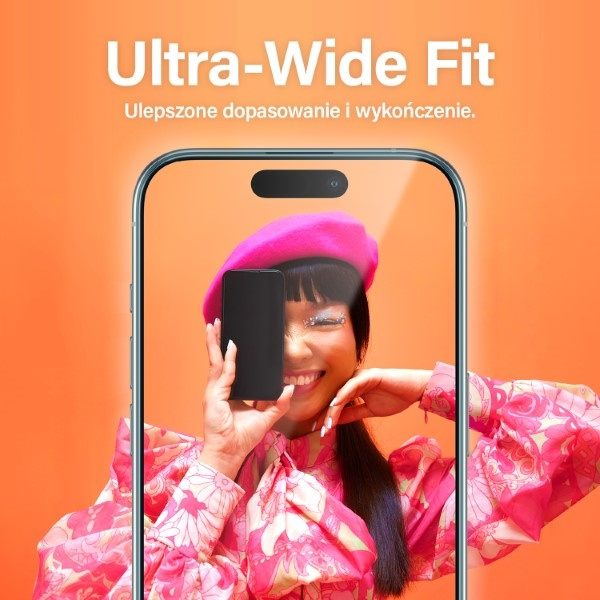 PanzerGlass Ultra-Wide Fit iPhone 15 Pro6.1" Screen Protection Easy Aligner Included 2810