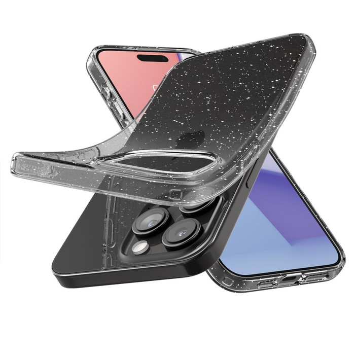 Etui iPhone 15 Pro Max Spigen Liquid Crystal  Glitter Crystal Case