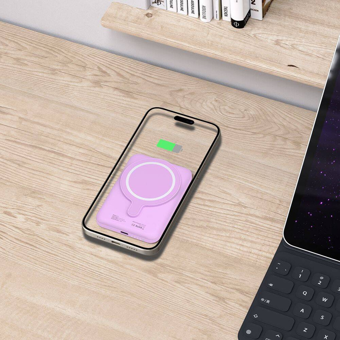 Tech-protect Pb10 Lifemag Magsafe Power Bank 5000mah Lilac