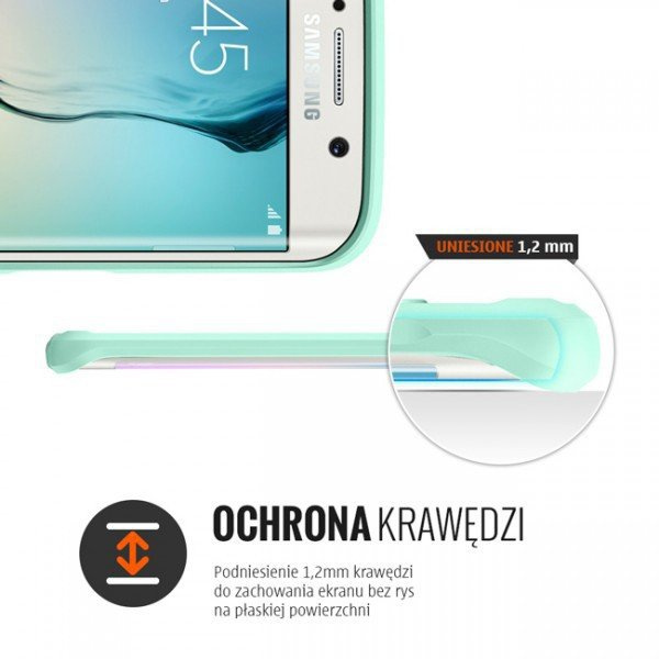 Etui SPIGEN Ultra Hybrid Samsung Galaxy S6 Edge Przezroczyste Clear Przezroczysty Case