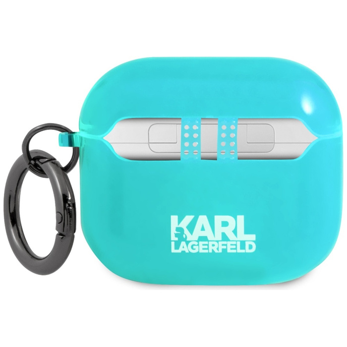 Etui KARL LAGERFELD Apple AirPods 3 Choupette Niebieski Case