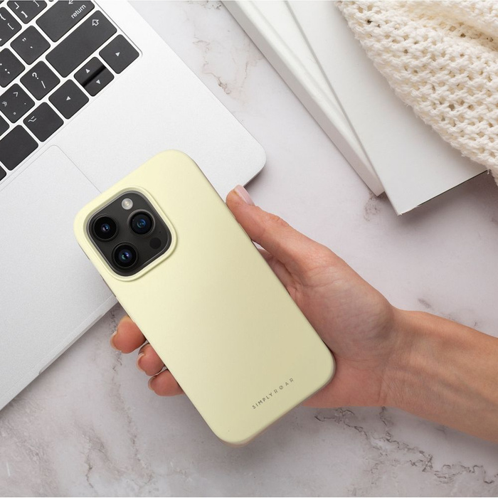 Futerał Roar Cloud-Skin - do iPhone 13 Pro Max Jasnożółty
