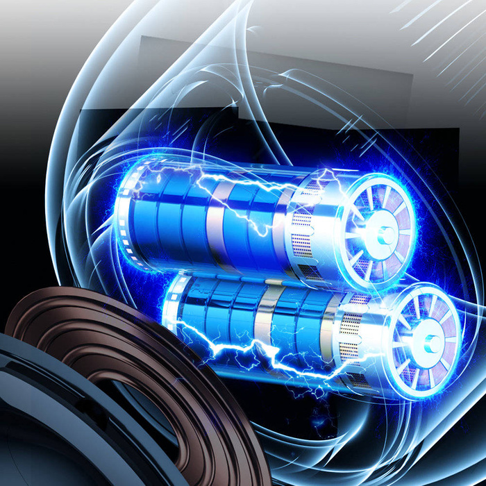 Joyroom głośnik bezprzewodowy Bluetooth 5.3 RGB czarny (JR-ML05)