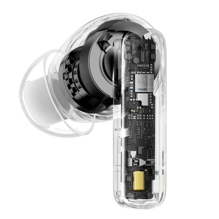 BASEUS słuchawki bezprzewodowe bluetooth TWS E19 białe
