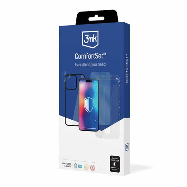 Etui 3mk Comfort Set 4in1 iPhone 11 / Xr 6.1" Zestaw Akcesoriów Ochronnych 4w1 Case
