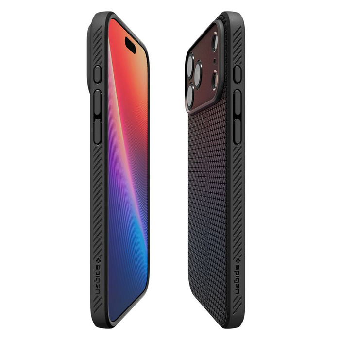 ETUI SPIGEN IPHONE 17 PRO MAX LIQUID AIR MATTE BLACK