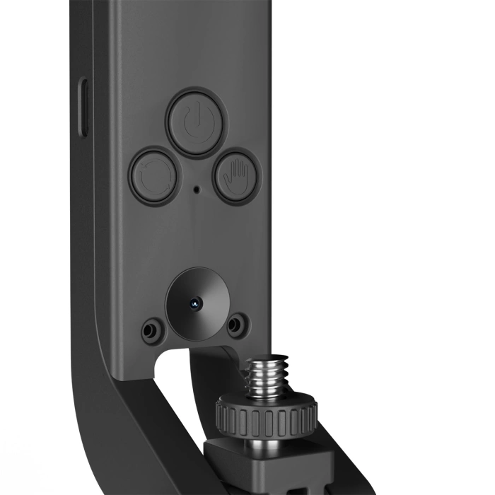 Selfie stick Statyw Wozinsky WST-360YS z automatycznym śledzeniem twarzy 360° AI sterowanie gestami Czarny