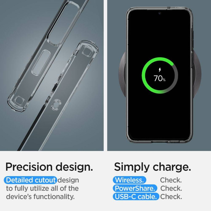 Etui Spigen Liquid Crystal Galaxy S23 Space Crystal Case