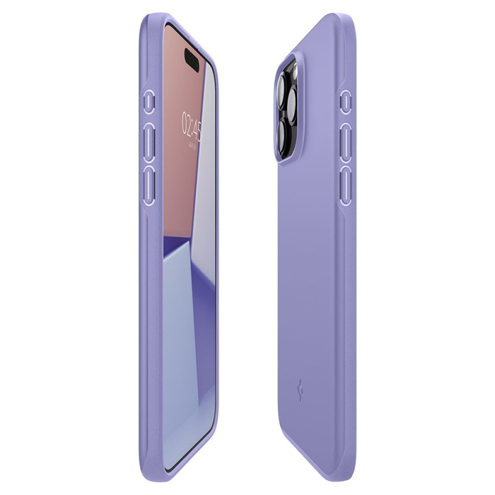 Etui iPhone 15 Pro Max Spigen Thin Fit Iris Purple