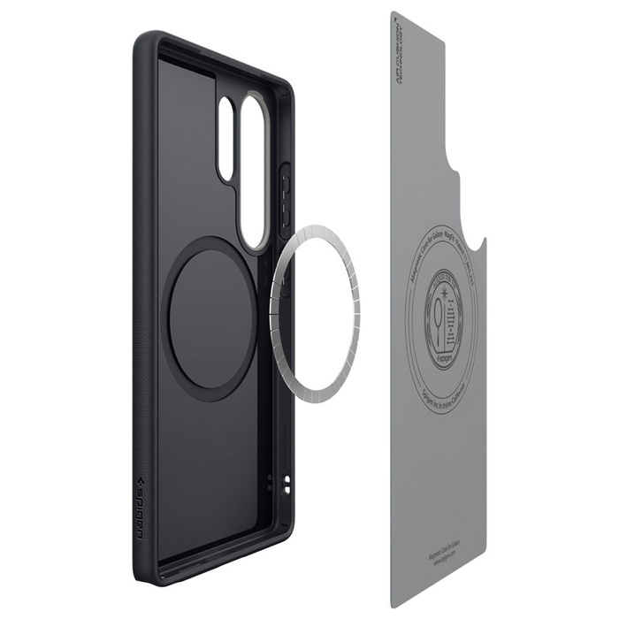 ETUI SPIGEN NANO POP MAG MAGSAFE SAMSUNG GALAXY S25 ULTRA BLACK SESAME