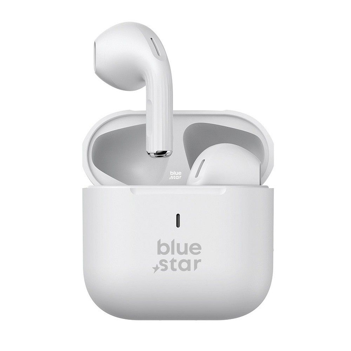 BLUE STAR słuchawki bezprzewodowe / bluetooth stereo TWS Nova Fi5 białe