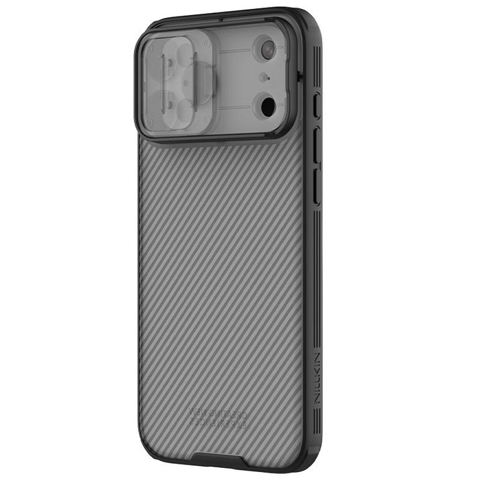 NILLKIN CAMSHIELD PRO IPHONE 17 PRO MAX TRANSPARENT BLACK / PRZEŹROCZYSTY CZARNY