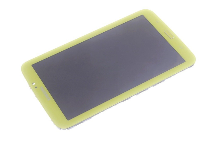 WYŚWIETLACZ SAMSUNG TAB 3 Kids T-2105 LCD Oryginalny Żółty