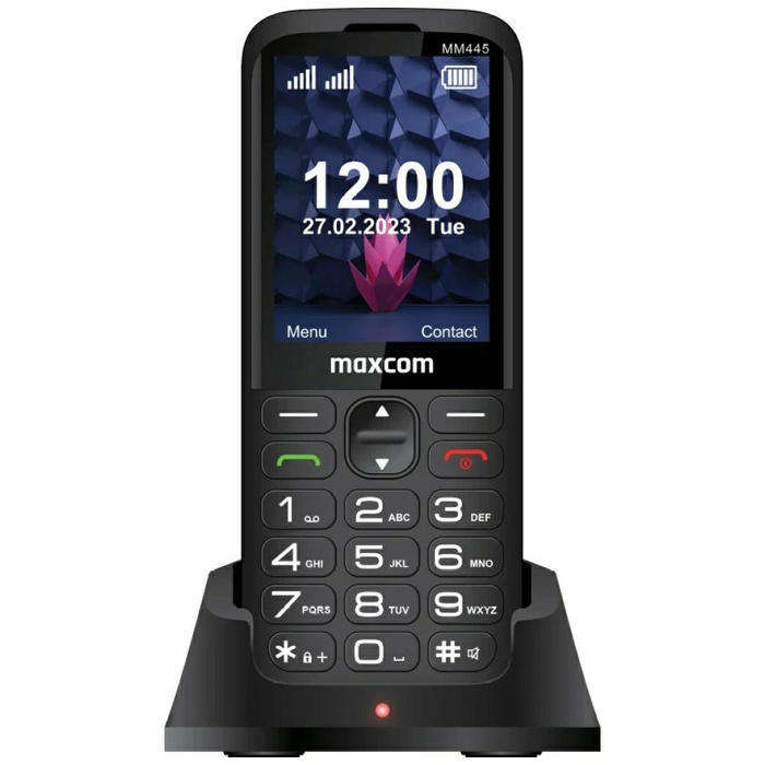 Maxcom Comfort MM445 4G czarny/black