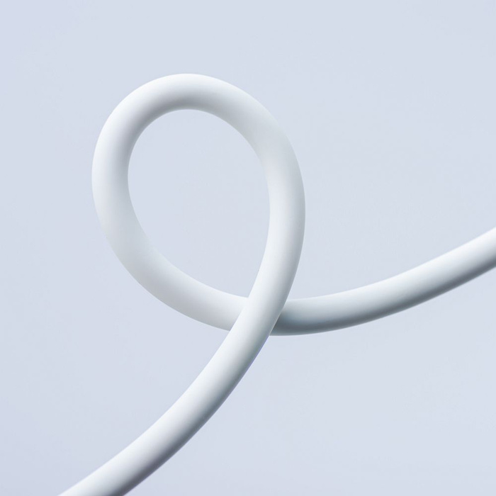 Kabel USB A do Micro USB Forcell F-Energy QC3.0 2,4A 18W Silicone 1 m C341 biały