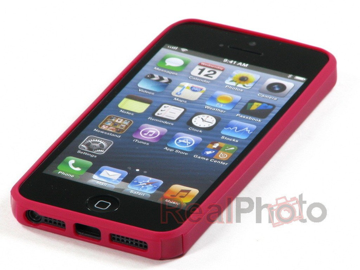ETUI iPhone 5 5S SE BEON KEY Czerwony Wyprzed