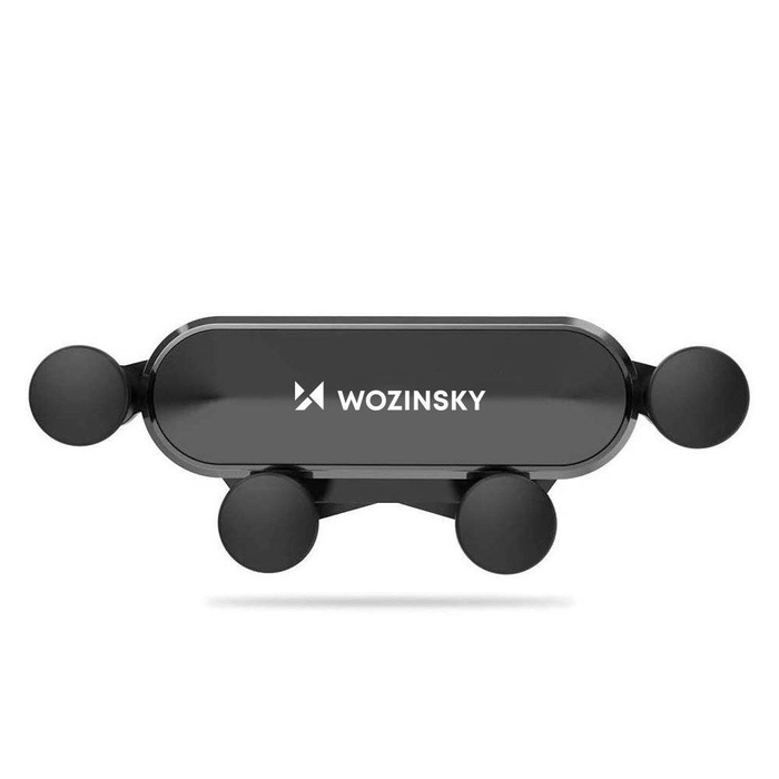 Wozinsky Gravity Car Mount grawitacyjny uchwyt samochodowy na kratkę wentylacyjną nawiew czarny (WCH-05)