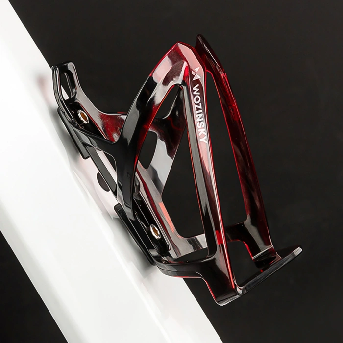 Koszyk Wozinsky WUR-01BR uchwyt rowerowy na bidon - czarno-czerwony