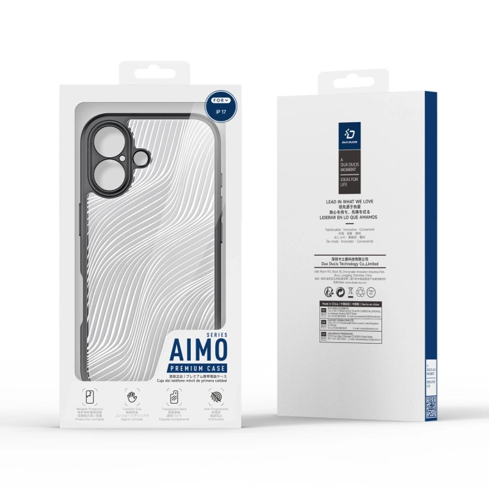 Etui Dux Ducis Aimo na iPhone 17 – czarne