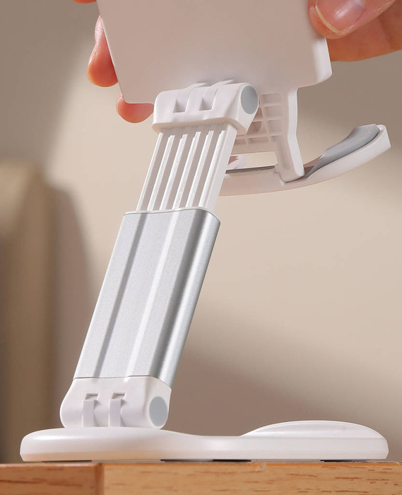 Składany stojak do telefonu tabletu z regulacją wysokości Joyroom JR-ZS371 - biały