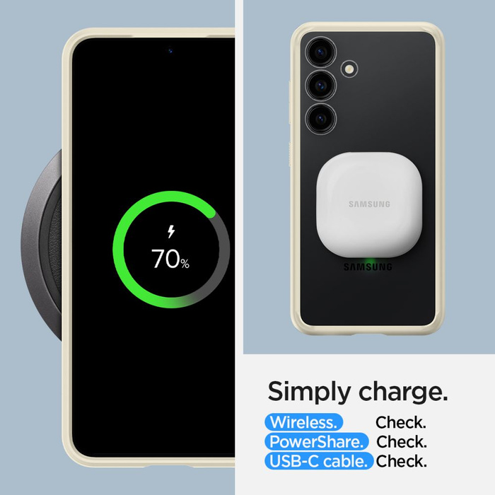 Etui Spigen Ultra Hybrid Samsung Galaxy S24 Mute Beige Case