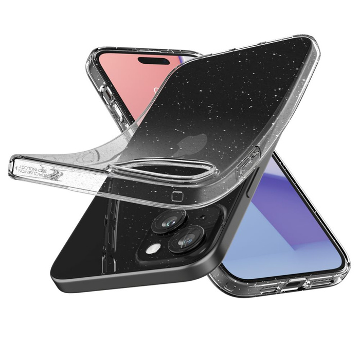 Etui Spigen Liquid Crystal iPhone 15 Plus Glitter Crystal Case