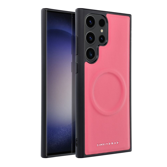 ROAR futerał MAG MORNING do SAMSUNG S23 Ultra Różowy