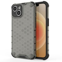 Etui Honeycomb Etui iPhone 14 Pancerny Hybrydowy Pokrowiec Czarne Case