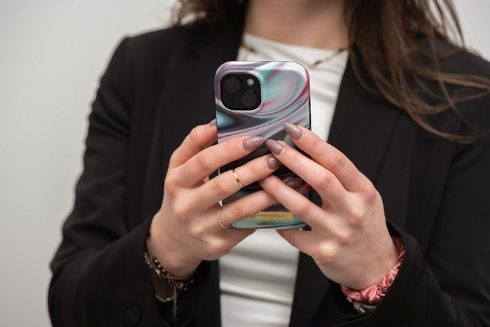 FORCELL F-PROTECT Mirage futerał kompatybilny z MagSafe do IPHONE 14 Pro glow