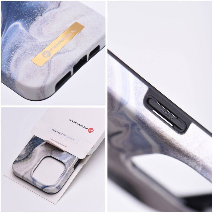 FORCELL F-PROTECT Mirage futerał kompatybilny z MagSafe do IPHONE 15 Plus magic sand