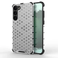 Etui Honeycomb Etui Do Samsung Galaxy S23+ Pancerny Hybrydowy Pokrowiec Przezroczyste Case