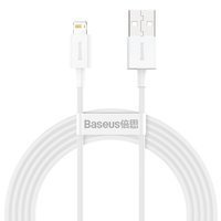 Baseus Superior kabel USB - Lightning 2,4A 2 m Biały (CALYS-C02)