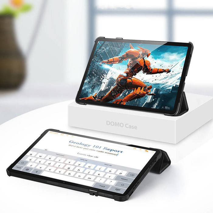 Etui DUX DUCIS Domo składany pokrowiec etui na tablet z funkcją Smart Sleep podstawka Oppo Pad czarny